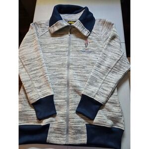 Renegade Club Mens Zip Up Jacket Graphic Embroidered Capitol Reef Size L